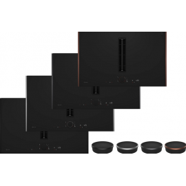 NEFF V68YYX4B0 Επαγωγική εστία με ενσωματωμένο απορροφητήρα 80 cm σε 4 χρώματα